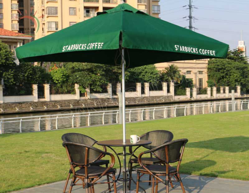 Good Price Outdoor Metal Umbrella for Home Use or Coffee Shop