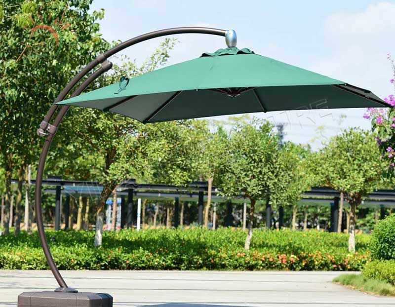 Casual Model Outdoor Furniture Rainproof Banana Umbrella for Garden Use