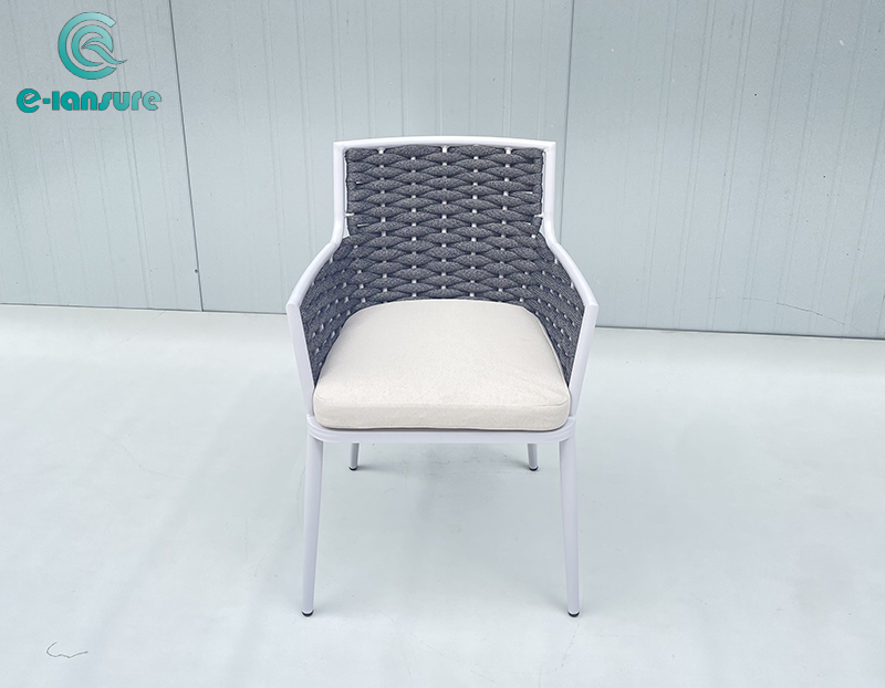 Patio Furniture Outdoor Furniture series woven rope Dining Chair to garden and home