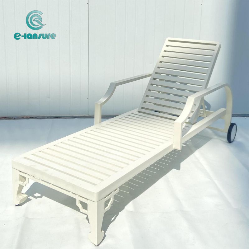 Custom aluminum frame  waterproof comfort adjustable easy to move lounge chair