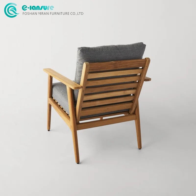 Hot Sale Modern Outdoor Teak Dining Chair Elegant Comfortable Furniture for Hotels Gardens Resorts Villas Durable Feature