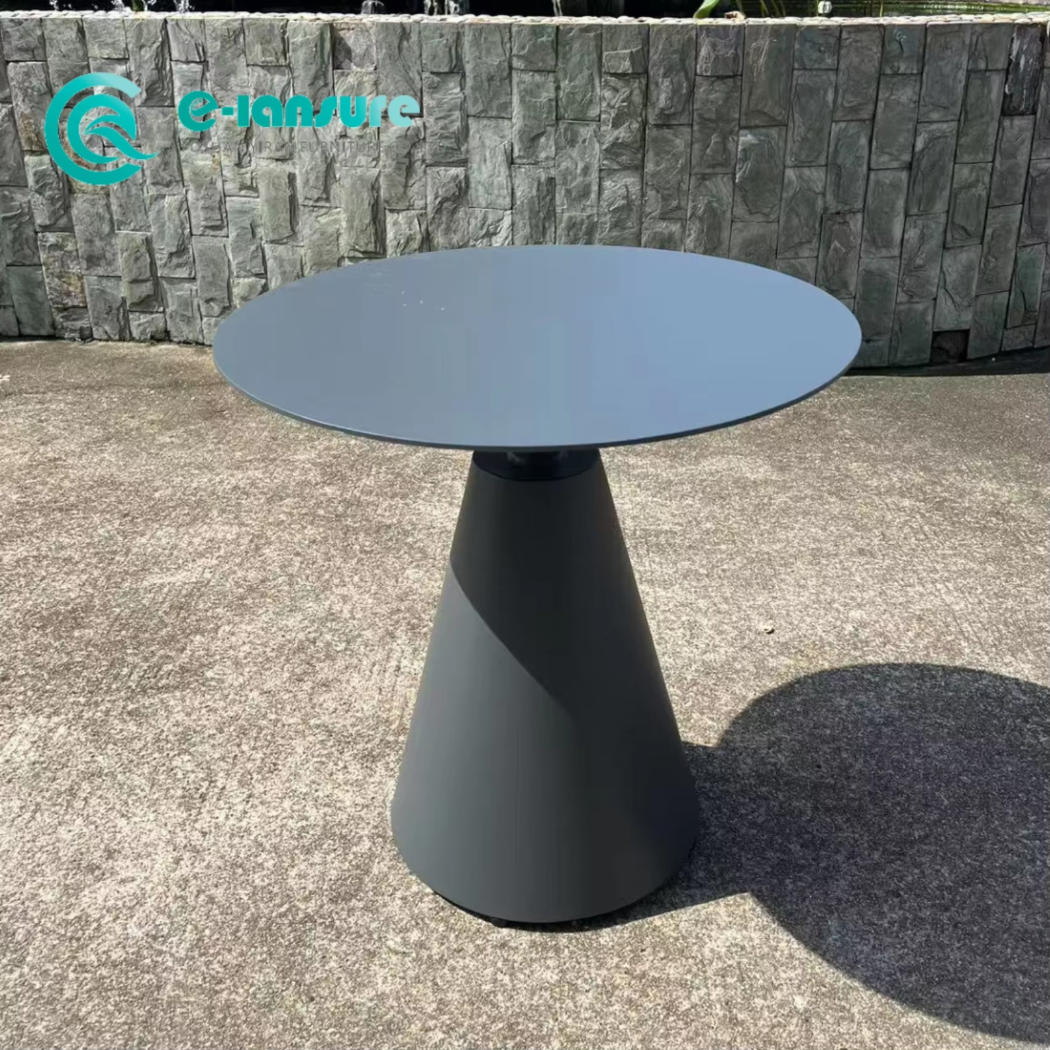 Hot Sale Products Garden Lounge Chair and Coffee Table Furniture Set Aluminum Frame Dining Set for Resort Garden Patio