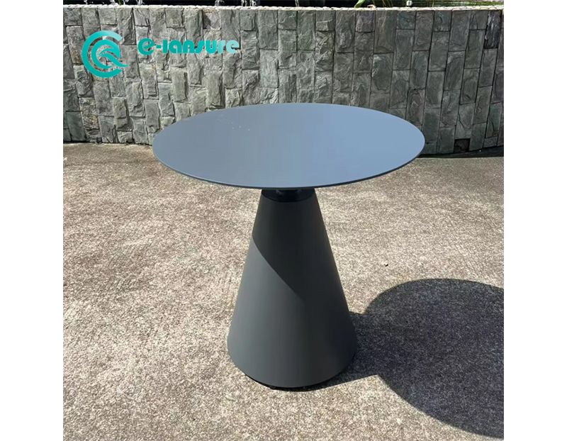 Hot Sale Products Garden Lounge Chair and Coffee Table Furniture Set Aluminum Frame Dining Set for Resort Garden Patio