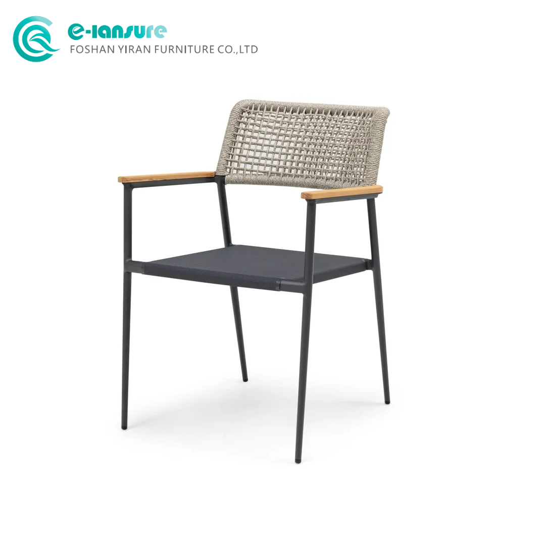 High-Quality Modern Outdoor Dining Set for Patio Durable Aluminum Comfortable Seating for Garden