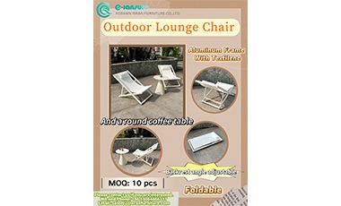 Elevate Your Outdoor Relaxation with Our Lounge Chair Set !