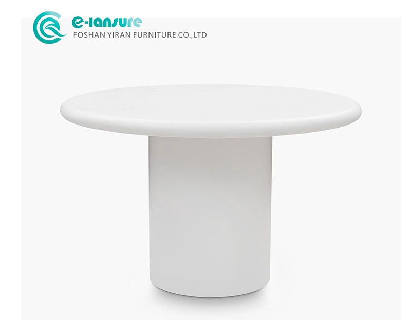 Leisure Modern Design Outdoor Furniture Aluminum Frame and Woven Rope Chair with Fiberglass Table Garden Set for Villa Hotel Resort