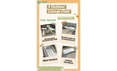 Premium Adjustable‑Fold Outdoor Lounge Chair For Your Hotel & Pool‑side Business