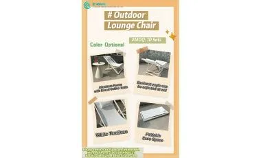 Premium Adjustable‑Fold Outdoor Lounge Chair For Your Hotel & Pool‑side Business