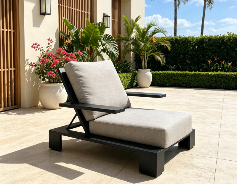 Casual Modular Patio Sofa Set Aluminum Frame Leisure Outdoor Garden Furniture  for Villa Hotel Resort Outdoor Area