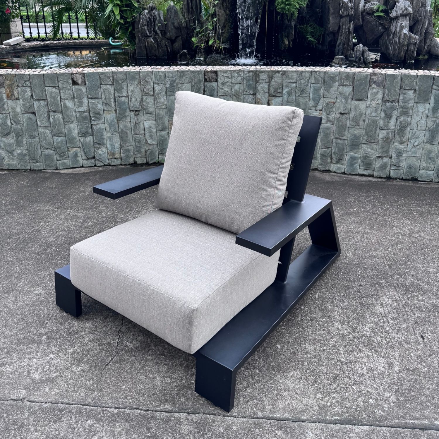 Casual Modular Patio Sofa Set Aluminum Frame Leisure Outdoor Garden Furniture  for Villa Hotel Resort Outdoor Area