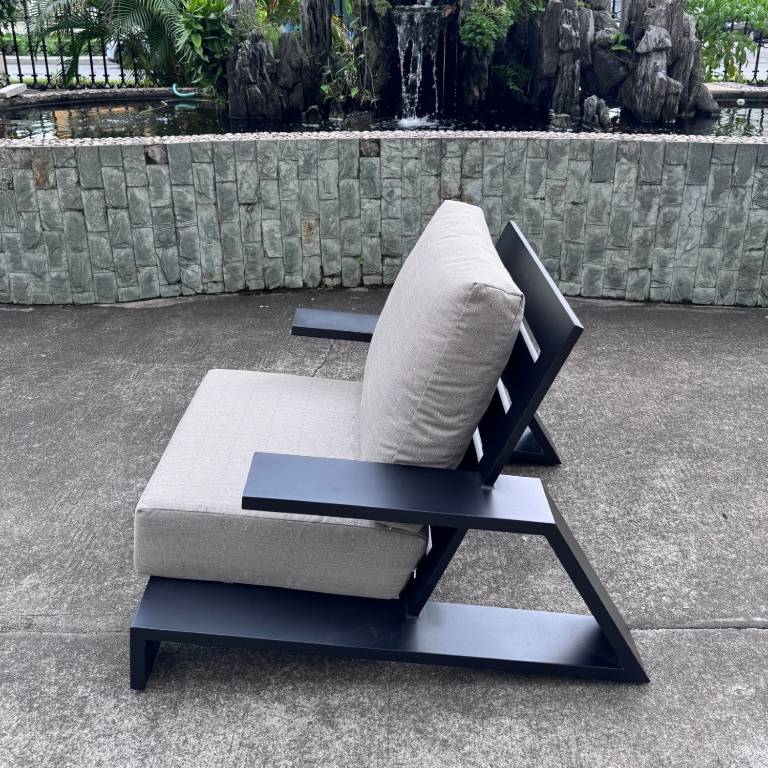 Casual Modular Patio Sofa Set Aluminum Frame Leisure Outdoor Garden Furniture  for Villa Hotel Resort Outdoor Area
