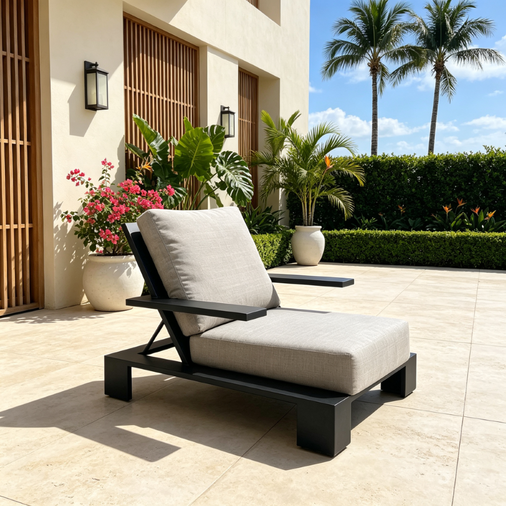 Casual Modular Patio Sofa Set Aluminum Frame Leisure Outdoor Garden Furniture  for Villa Hotel Resort Outdoor Area